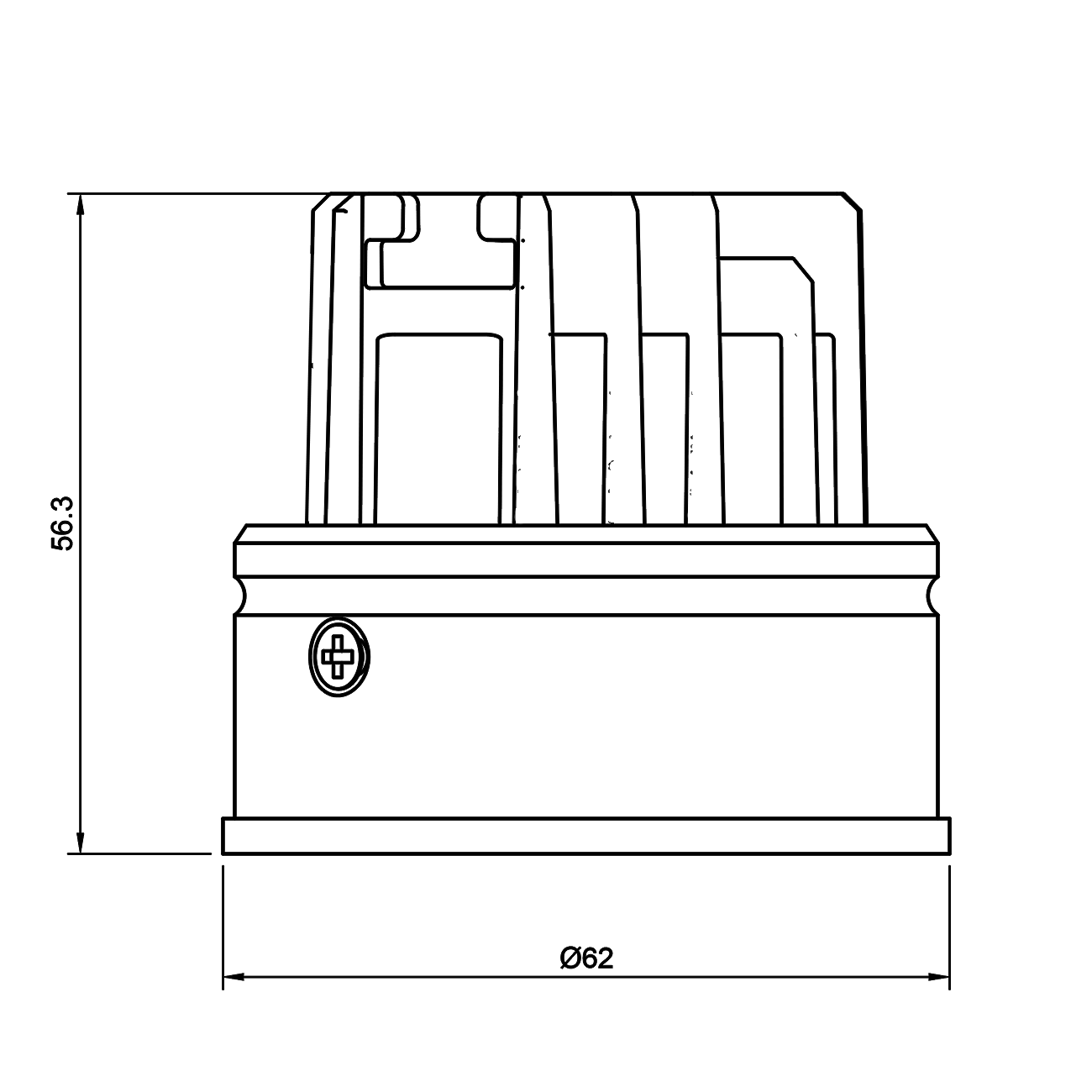 KNAPP 50 GIMBAL Trimless